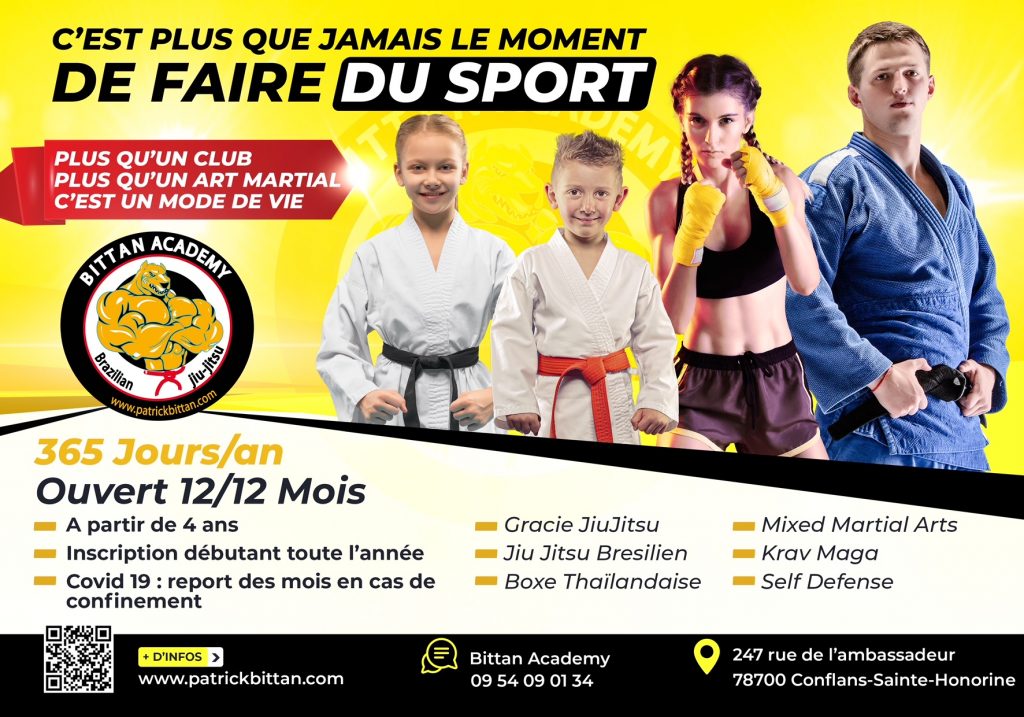 BITTAN ACADEMY & CROSS TRAINING PARIS NORD-OUEST CONFLANS ST HONORINE 78 (FR)